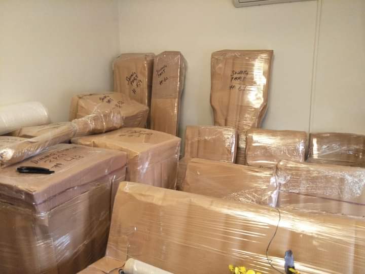 Professionally packed furniture by Karachi Packers