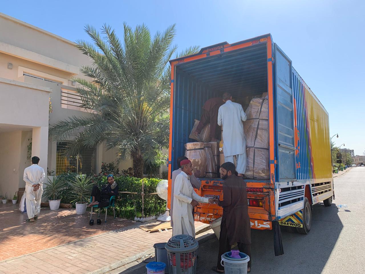 City to city moving service from Karachi